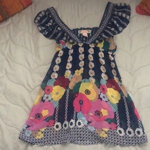 Floral super cute babydoll top